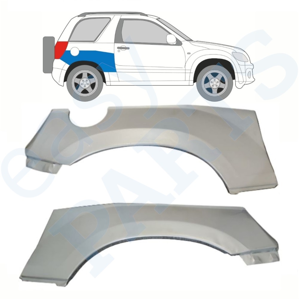 KIT PASSAGE DE ROUE ARRIÈRE / ROUE SUPÉRIEURE POUR SUZUKI GRAND VITARA 2005-2012
