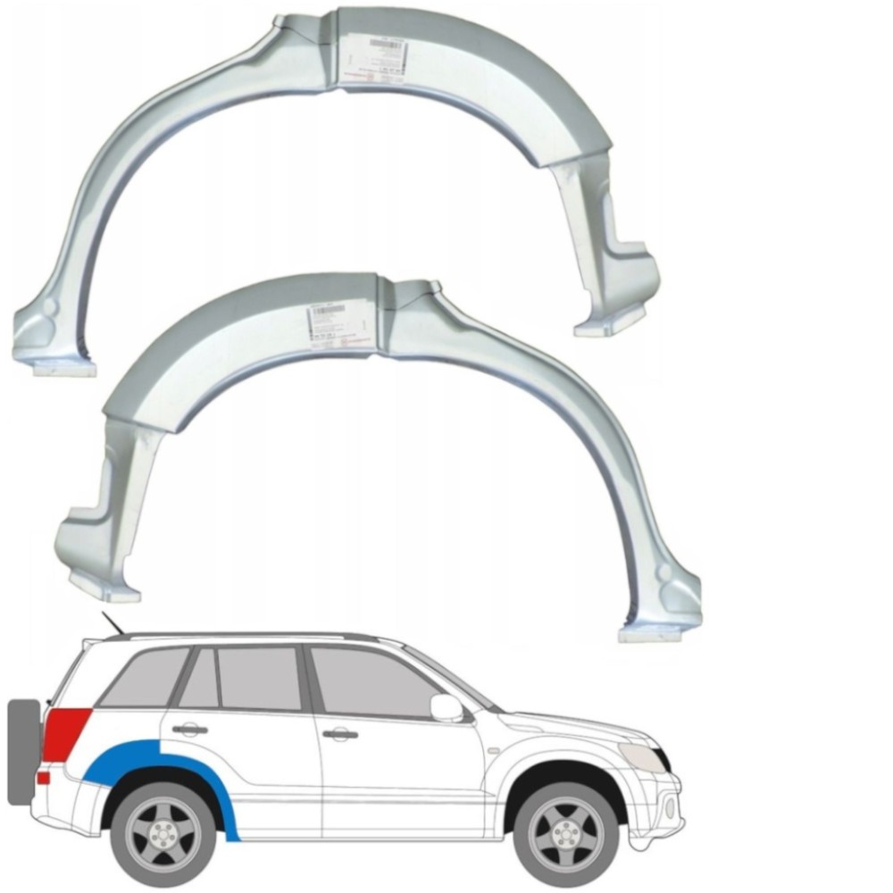 KIT PASSAGE DE ROUE ARRIÈRE SUZUKI GRAND VITARA 2005-2012