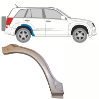 PASSAGE DE ROUE ARRIÈRE DROIT / DEVANT ET ROUE SUPÉRIEURE POUR SUZUKI GRAND VITARA 2005-2012