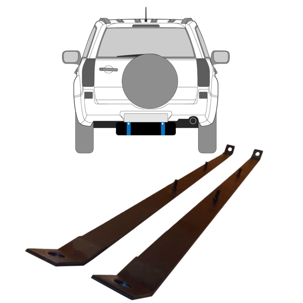 SANGLES DE RÉSERVOIR DE CARBURANT POUR SUZUKI GRAND VITARA 2005 - 2014