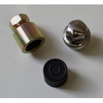 KIT D'ÉCROUS ANTIVOLE DE ROUE EN ALLIAGE POUR LAND ROVER