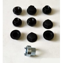 KIT D'ÉCROUS ANTIVOLE DE ROUE EN ACIER POUR LAND ROVER