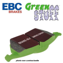 PLAQUETTES DE FREIN AVANT EBC GREENSTUFF