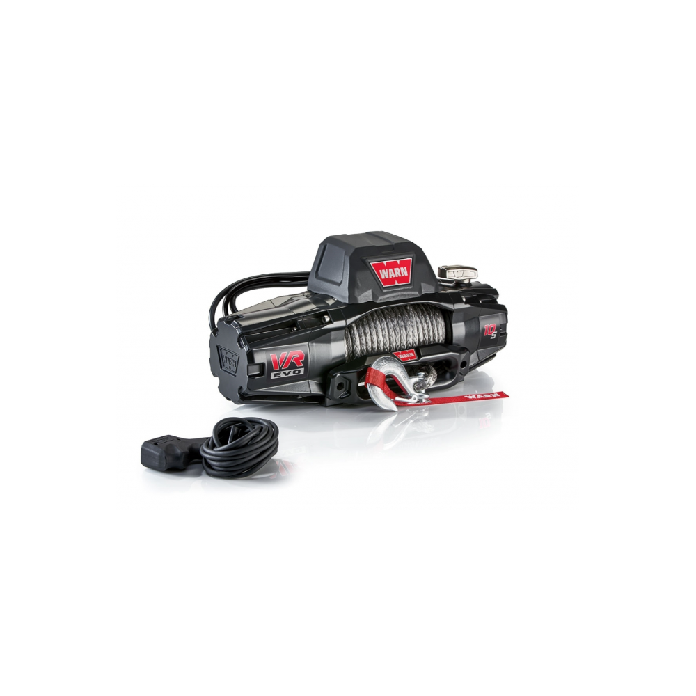 TREUIL WARN VR EVO 10S 4.5 TONNES 12V CORDE SYNTHETIQUE