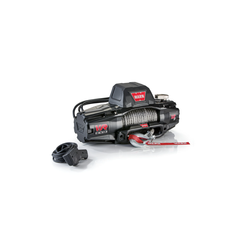 TREUIL WARN VR EVO 12S 5.4 TONNES 12V CORDE SYNTHETIQUE