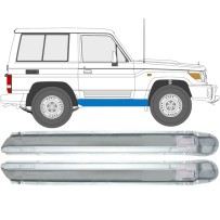 TOYOTA LAND CRUISER LJ70 / KZJ70 1984-1993 KIT PANNEAU DE RÉPARATION DU SEUIL