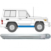 TOYOTA LAND CRUISER LJ70 / KZJ70 1984-1993 PANNEAU DE RÉPARATION DU SEUIL DROIT