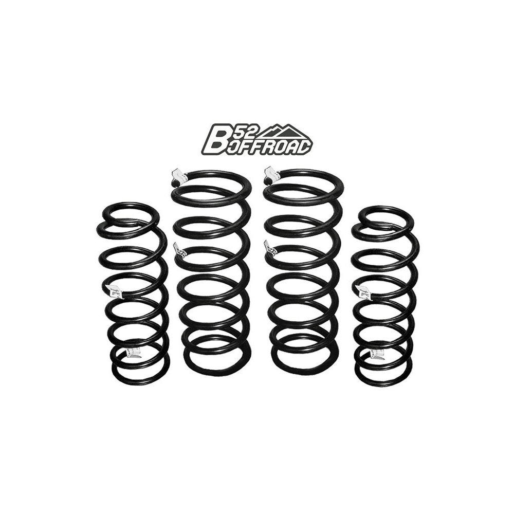 KIT DE 4 BOBINES B52 OFFROAD +5 CM POUR NISSAN PATROL GR Y60 court