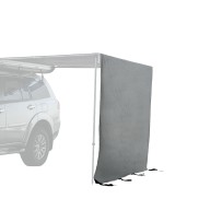 Brise-vent/soleil pour auvent de 2 m