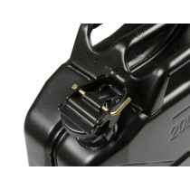 Jerricane à carburant 20l - Finition acier noir