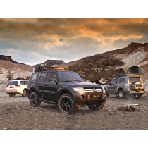 Kit de galerie Slimline II pour une Mitsubishi Pajero LWB (1991-1999) / Haut - de Front Runner