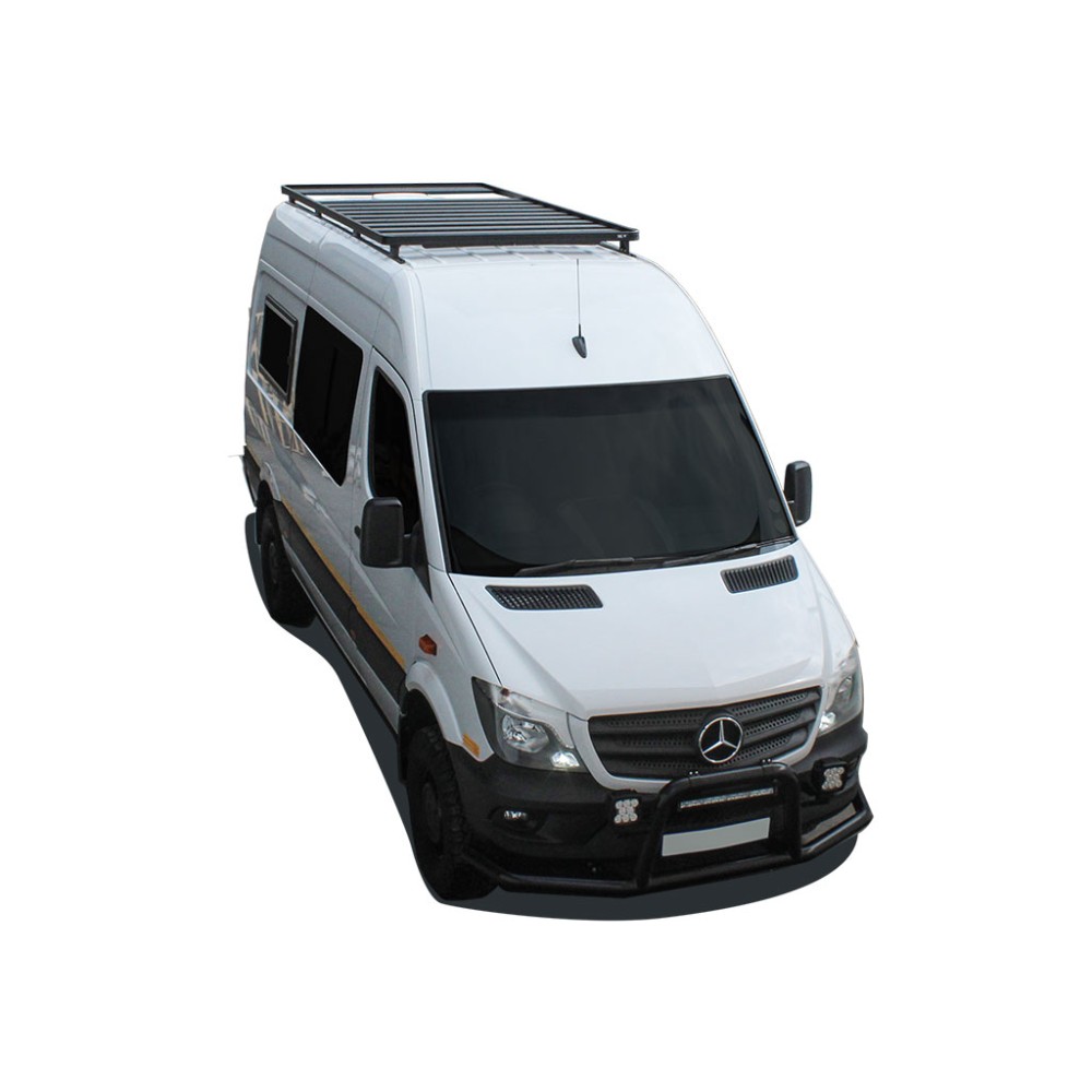 Kit de galerie Slimline II pour le Mercedes-Benz Sprinter 144in/170in / L2/L3 / MWB/LWB avec rails OEM (2006-jusqu'à présent)