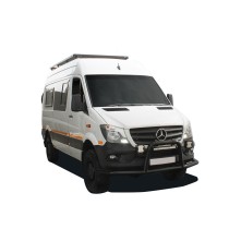 Kit de galerie Slimline II pour le Mercedes-Benz Sprinter 144in/170in / L2/L3 / MWB/LWB avec rails OEM (2006-jusqu'à présent)