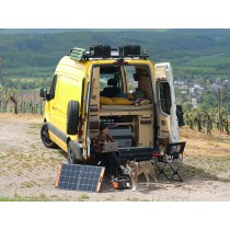 Kit de galerie Slimline II pour Mercedes Sprinter 144in/170in / L2/L3 / MWB/LWB sans rails d'origine (2006- jusqu'à présent)