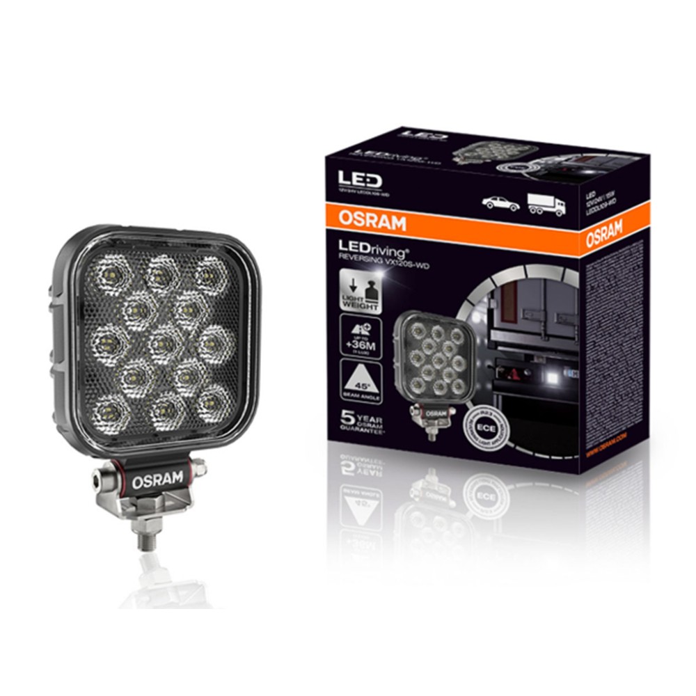 LED Reversing Light VX120S-WD / 12V/24V / Wide Beam