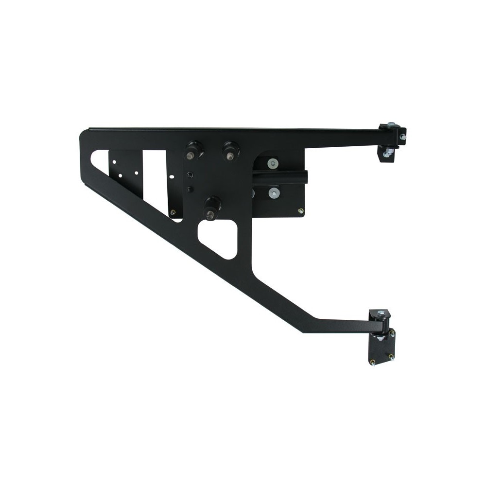 Porte roue de secours pour un Land Rover Defender 90/110 (1983-2016) Station Wagen - de Front Runner Porte roue de secours pour un Land Rover Defender 90/110 (1983-2016) Station Wagen - de Front Runner