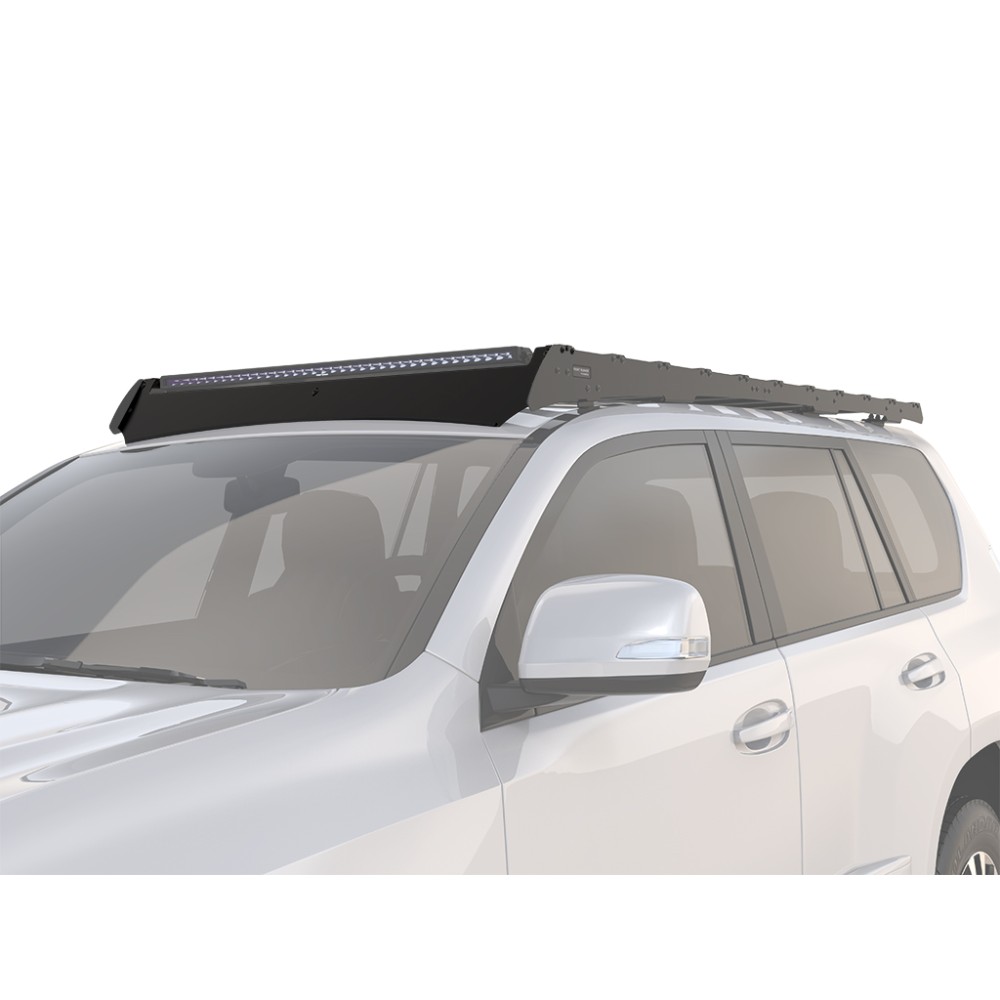Déflecteur de vent de galerie Slimsport pour Lexus GX 460/Toyota Prado 150 (à partir de 2010) / Prêt pour barre lumineuse