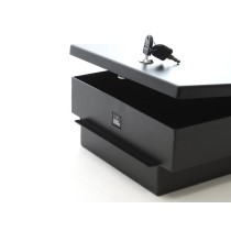 Coffre-fort sous la console dun Land Rover Defender (1983-2016) - de Front Runner