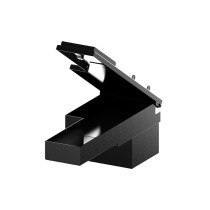Coffre-fort sous la console dune Toyota Land Cruiser 76 - de Front Runner