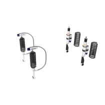 KIT DE SUSPENSION TERRAIN TAMER AVEC AMORTISSEUR PRO SHOCK REHAUSSE +40/50MM POUR NISSAN NAVARA D23 RESSORT HELICOIDAUX ARR
