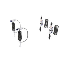 KIT DE SUSPENSION TERRAIN TAMER AVEC AMORTISSEUR PRO SHOCK REHAUSSE +40/50MM POUR NISSAN NAVARA D23 RESSORT HELICOIDAUX ARR