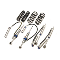 KIT DE SUSPENSION TERRAIN TAMER AVEC AMORTISSEUR PRO SHOCK REHAUSSE +40/50MM POUR NISSAN NAVARA D23 RESSORT HELICOIDAUX ARR