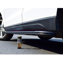 Marchepied pour Toyota RAV4 2019-2022 - Plateforme latérale Nerf Bar - 2 pédales d'escaliers latéraux Noir