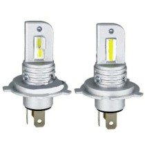 KIT AMPOULES LED H4 ULTRA PUISSANTES - ECLAIRAGE BLANC PUR