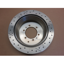Disque de frein Avant DBA Rainuré Percé Nissan D22 Terrano 2