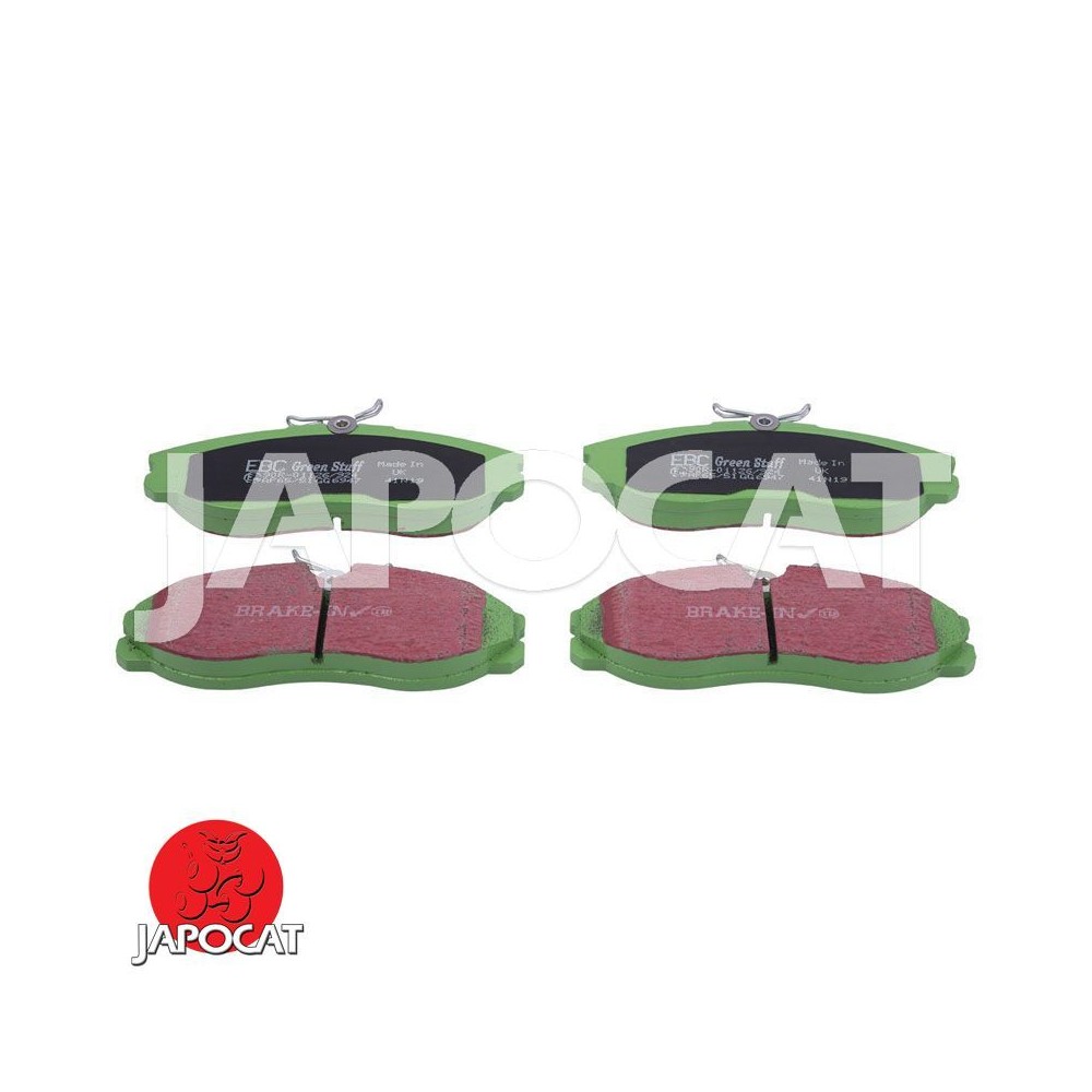 PLAQUETTES DE FREIN AVANT EBC GREENSTUFF POUR NISSAN TERRANO II