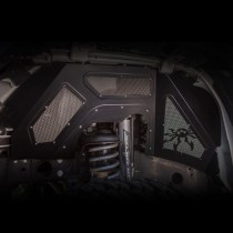 Garde-boue intérieur ventilé noir Jeep Wrangler JL 18- Gladiator JT 20-Poison Spyder