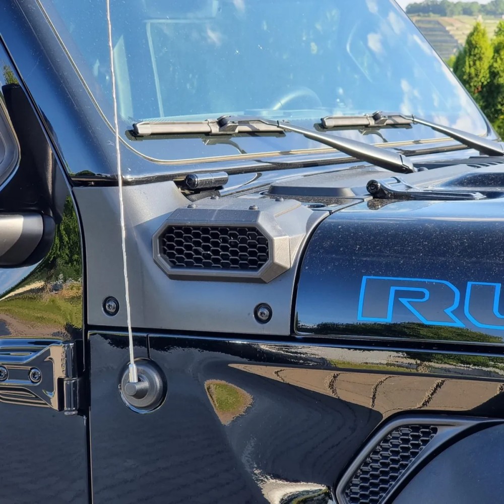 Snorkel Safari Low AmFib Jeep Wrangler JL 18- Gladiator JT 20- Rugged Ridge