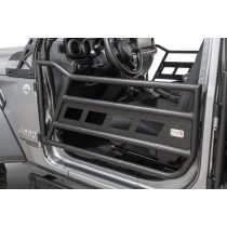 Porte tubulaire en acier, ensemble de portes avant pour Jeep Wrangler JL 18- Gladiator JT 20- Fishbone Offroad