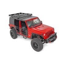 Ensemble de portes tubulaires en acier pour Jeep Wrangler JL 4 portes 18- Gladiator JT 20- Rough Country