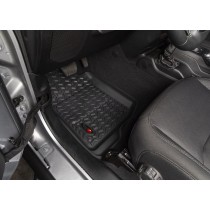 Jeu de tapis de sol noir Jeep Gladiator JT 20- Rugged Ridge