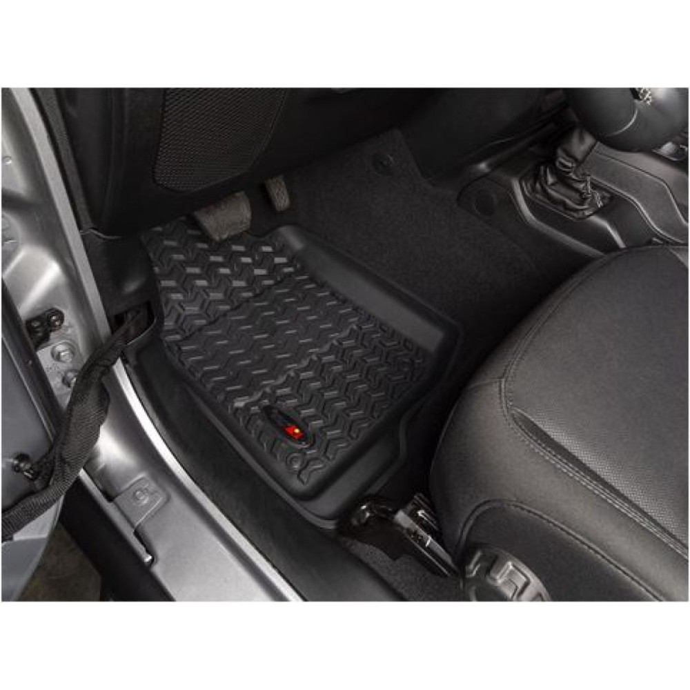 Jeu de coques de pied de tapis de sol 2 pièces avant Jeep Wrangler JL 18 - Jeep Gladiateur JT 20- Rugged Ridge Jeu de coques de pied de tapis de sol 2 pièces avant Jeep Wrangler JL 18 - Jeep Gladiateur JT 20- Rugged Ridge