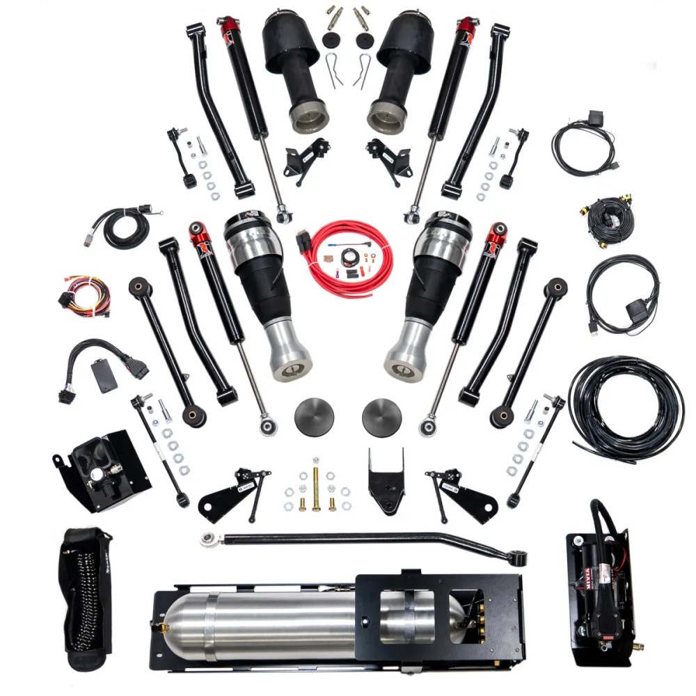 Suspension Jeep Gladiator 2019 - Suspension pneumatique Accuair Kit de levage dynamique 4 pouces Suspension Jeep Gladiator 2019 - Suspension pneumatique Accuair Kit de levage dynamique 4 pouces