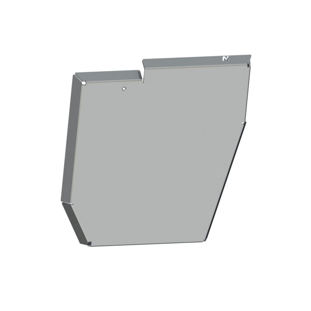 Ski de protection de réservoir gasoil & AdBlue en aluminium de 6mm pour Fiat Ducato après 2014 Ski de protection de réservoir gasoil & AdBlue en aluminium de 6mm pour Fiat Ducato après 2014