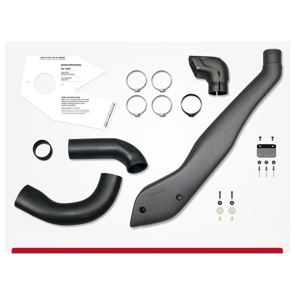 SNORKEL MERCEDES SPRINTER W906 / VOLKSWAGEN CRAFTER (2006 - 2018)