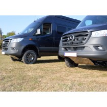 Ski de protection avant en aluminium de 8mm pour Mercedes Sprinter 4x4 W906 W907