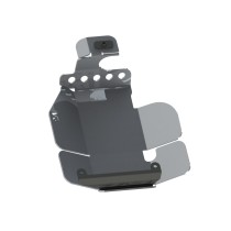 Ski de protection de pont arrière en aluminium de 6mm pour Mercedes Vito Viano 4x4 W447