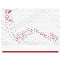 SNORKEL DROITE POUR MERCEDES G CLASS W460 / 461 / 463 (1979 - 2018)