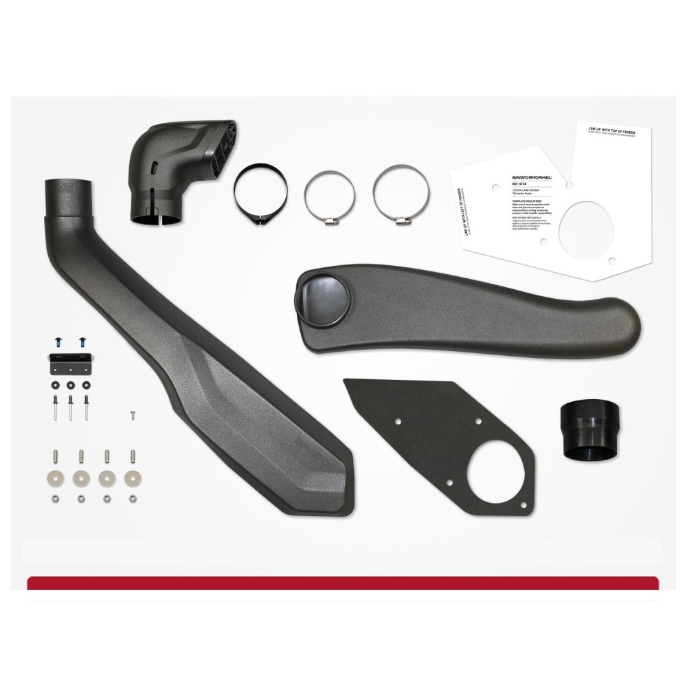 SNORKEL POUR TOYOTA LAND CRUISER 150 SERIES PRADO (2009 - )