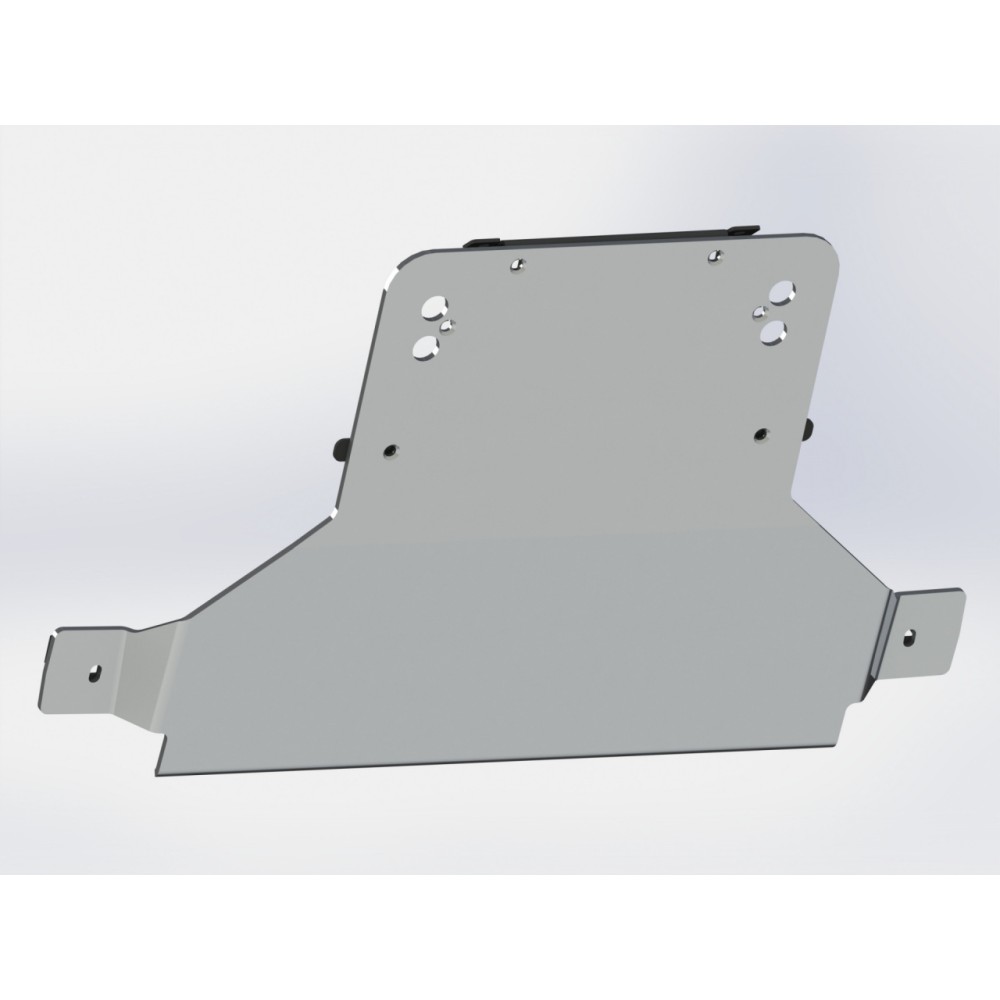 BLINDAGE BOITE DE VITESSE ET BOITE DE TRANSFERT N4 8MM POUR VOLKSWAGEN AMAROK 2010 - 2022