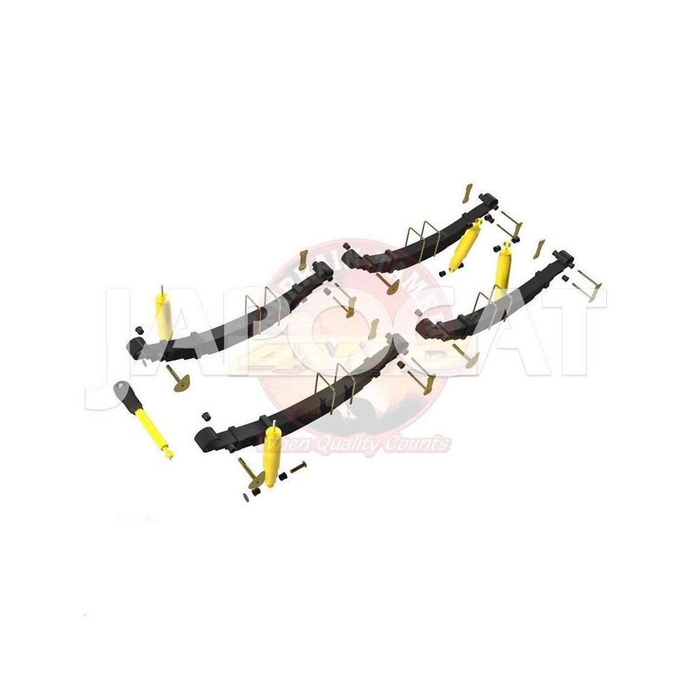 KIT SUSPENSION +50mm COMPLET TERRAIN TAMER pour Nissan Patrol KIT SUSPENSION +50mm COMPLET TERRAIN TAMER pour Nissan Patrol