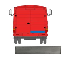 RÉPARATION DE LA PORTE ARRIÈRE PANEL / DROIT POUR MERCEDES 406-608D