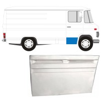 PANNEAU DE RÉPARATION AVANT PORTE / DROIT POUR MERCEDES 406-608D 1968-1986