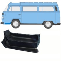 MARCHEPIED DE PORTE AVANT PANNEAU DE RÉPARATION / GAUCHE POUR VW T2 1967-1979
