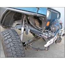 Kit stabilisateur Jeep Wrangler YJ avant réglable "système anti-rock"