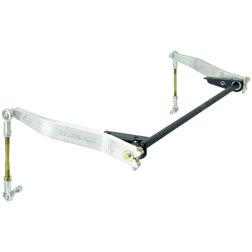 Système anti-rock avant en aluminium Jeep Wrangler JK 07-18 CE-9900JKFSA Kit de barre stabilisatrice avant JK Antirock